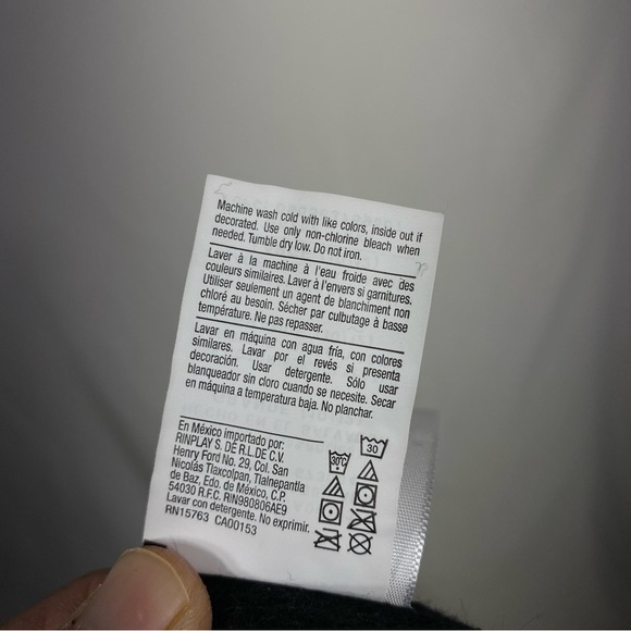 Hanes Ecosmart Collection Youth Black Sweatpants - Picture 7 of 7